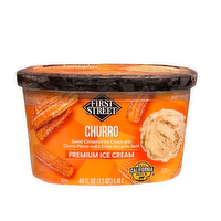 First Street Churro Ice Cream - 48 Ounce